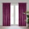 Vorhang VILLA dunkellila 140x270 Kräuselband