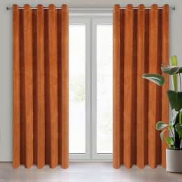 Vorhang VILLA orange 140x250 Ösen 10