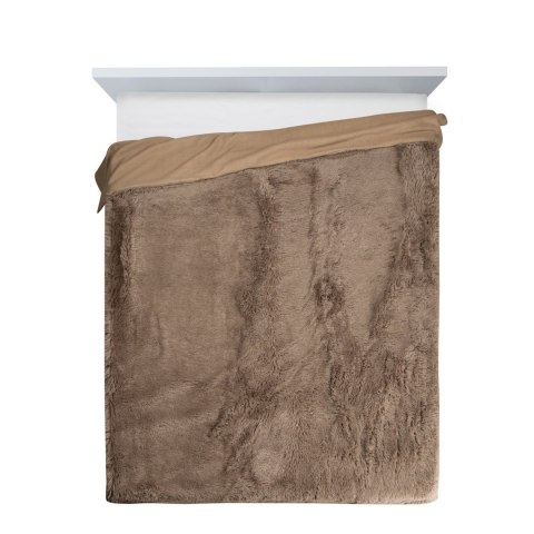 Flauschige Decke Tifany 1 150x200 dunkelbeige