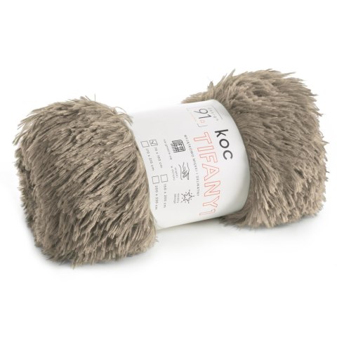 Flauschige Decke Tifany 1 70x160 beige