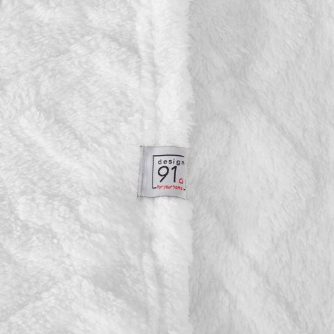 Decke ZOPF 200x220 weiß