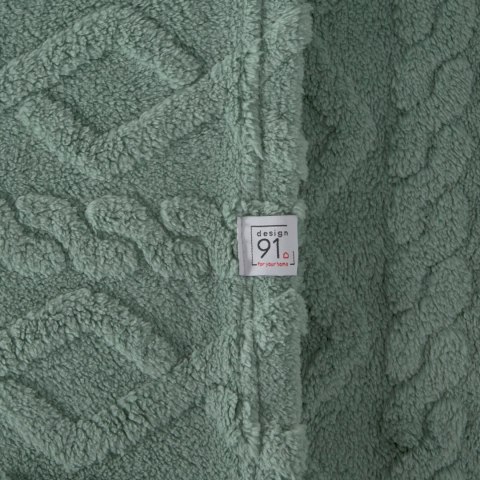 Decke ZOPF 200x220 minze