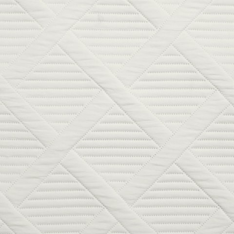 Einfarbige Tagesdecke. gestepptes Muster ALARA5 creme 170x210 K