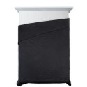 Bettüberwurf BONI 6 dunkel 170x210 schwarz