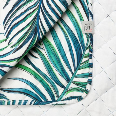 Bettüberwurf PAL02 mit Muster Pflanzen Motive 200x220
