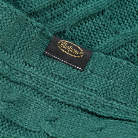 Decke Acryl Wohndecke 2 grünI 130x170 dunkelgrün