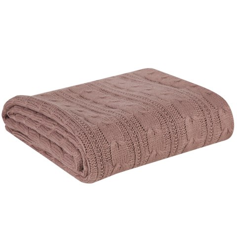 Decke Acryl Wohndecke 2 rosa 130x170 rosa