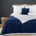 Decke Acryl Wohndecke 29 E 220x240 weiß marine