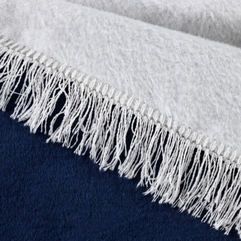 Decke Acryl Wohndecke 29 E 220x240 weiß marine