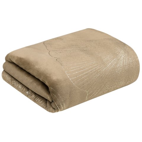 Decke Mikorfaser GINKO1 150x200 dunkelbeige