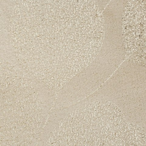 Decke mit Muster GINKO2 150x200 creme