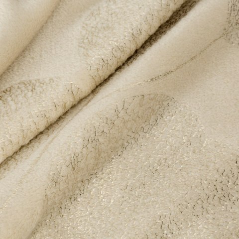 Decke mit Muster GINKO2 150x200 creme