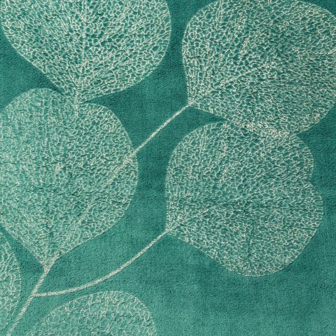 Elegante Decke mit Muster GINKO2 150x200 türkis