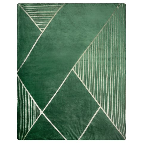 Decke Mikorfaser GINKO3 150x200 dunkelgrün