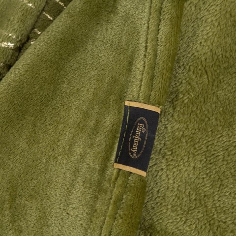 Decke BLANCA 3 150x200 olivengrün gold