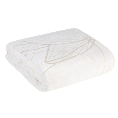 Decke LILI 1 150x200 weiß gold