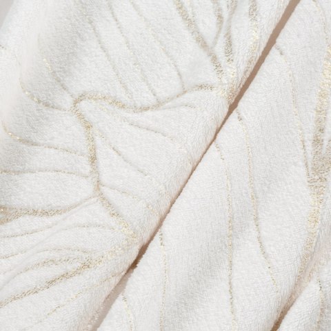 Decke LILI 1 150x200 weiß gold