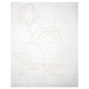 Decke LILI 1 150x200 weiß gold