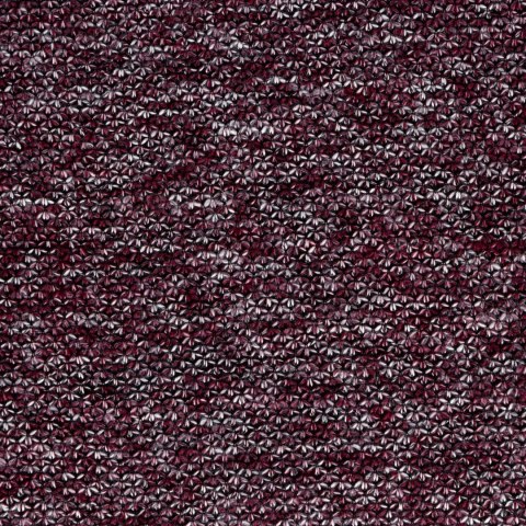 Decke PANDA dunkelrot weiß 150x200