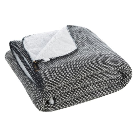 Decke PANDA schwarz weiß 150x200