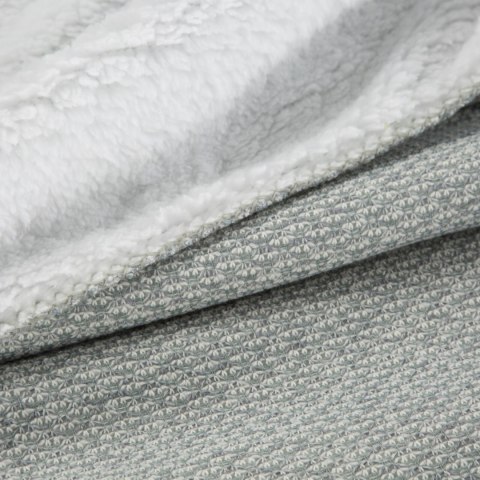 Decke PANDA silber weiß 150x200