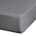 Betttuch Jersey 4 stahl 160x200 30 190