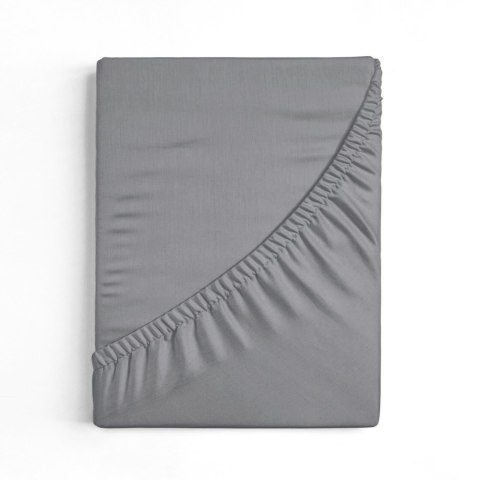 Betttuch Jersey 4 stahl 160x200 30 190