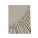 Betttuch JERSEY3 beige 120x200 25 140