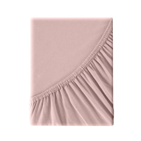 Betttuch JERSEY3 rosa 120x200 25 140