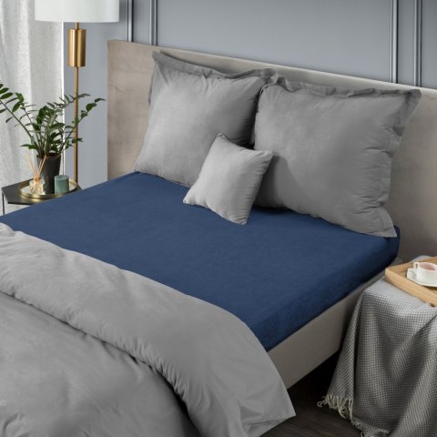 Frottee Betttuch GR 180x200 20 170 dunkelblau