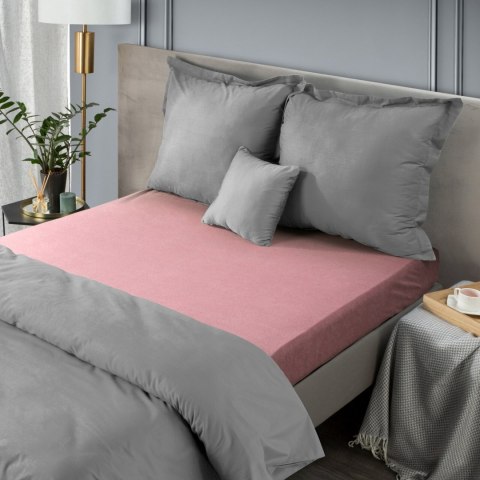 Frottee Betttuch PU 160x200 20 170 rosa