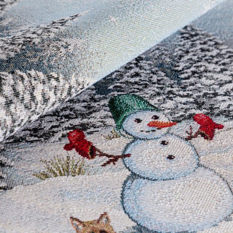 Gobelin Tischdecke 1154 Weihnachten 40x100 -5% NATU