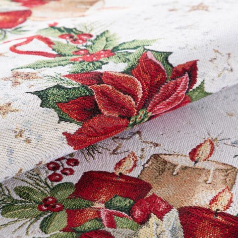 Gobelin Tischdecke 1270 Weihnachten 45x140 -5% gold