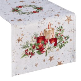 Gobelin Tischdecke 1270 Weihnachten 50x110 -5% gold