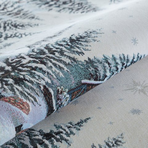 Gobelin Tischdecke 4051 Weihnachten 50x110 -5% NATU