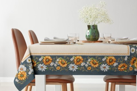 Gobelin Tischdecke 45 blau 140x180 -5%