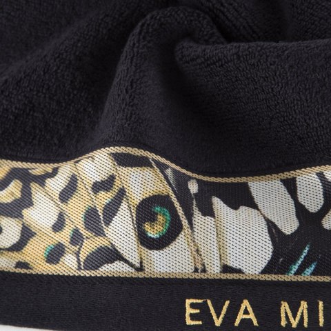 Handtuch EVA 15 30x50 500 schwarz