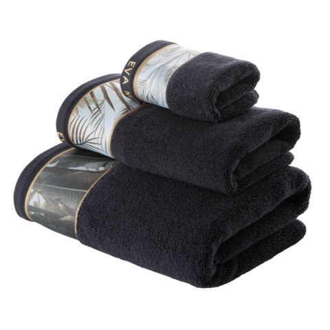 Handtuch EVA 17 70x140 500 schwarz