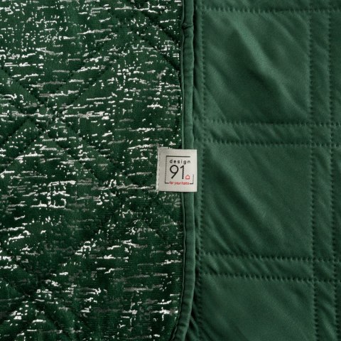 Glamouröse glänzende Tagesdecke 170X210 grün