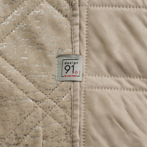 Glamouröse glänzende Tagesdecke 200X220 beige