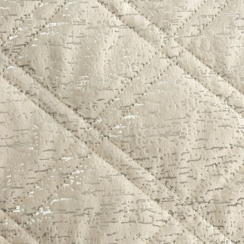 Glamouröse glänzende Tagesdecke 200X220 creme