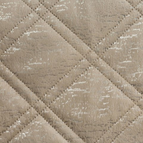 Glamouröse glänzende Tagesdecke 220X240 beige