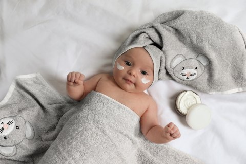 Handtuch Kinder BABY71 silber 50x90 450