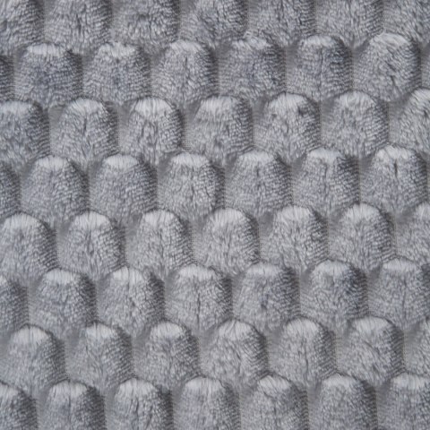 Kuscheldecke CINDY6 Karomustersteppung 150x200 silber