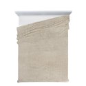 Kuscheldecke CINDY6 Karomustersteppung 170x210 beige
