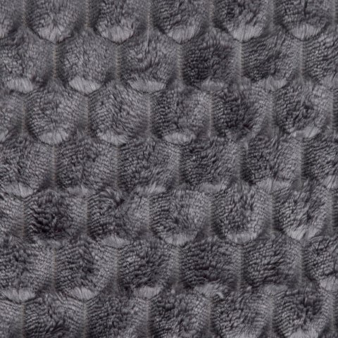 Kuscheldecke CINDY6 Karomustersteppung 170x210 dunkelgrau