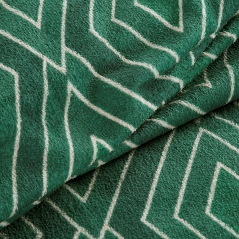 Kuscheldecke GEO 02 150x200 grün gold