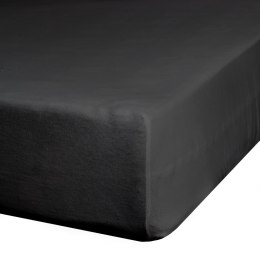 Jersey Betttuch schwarz 160x200 30 Baumwolle Gewicht: 125 G/M2
