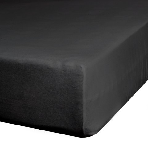 Jersey Betttuch schwarz 160x200 30 Baumwolle Gewicht: 125 G/M2