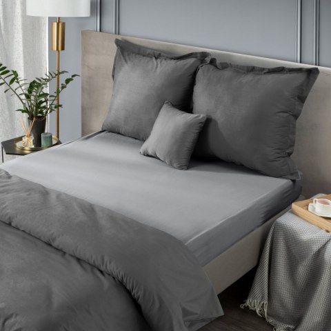 Jersey Betttuch stahl 140x200 30 Baumwolle Gewicht: 125 G/M2